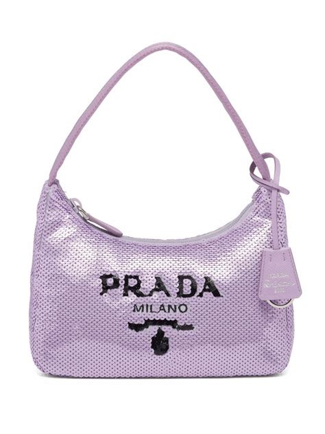 prada sequin bag pink|conscious Prada nylon.